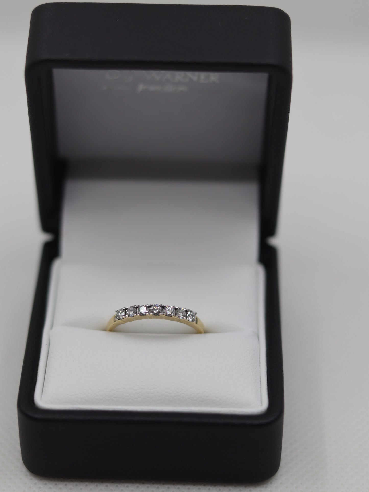 18ct Yellow Claw Set Eternity Ring