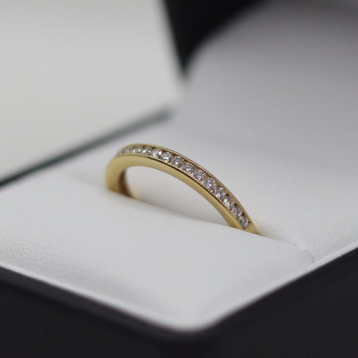 18ct Yellow Channel Set Eternity Ring