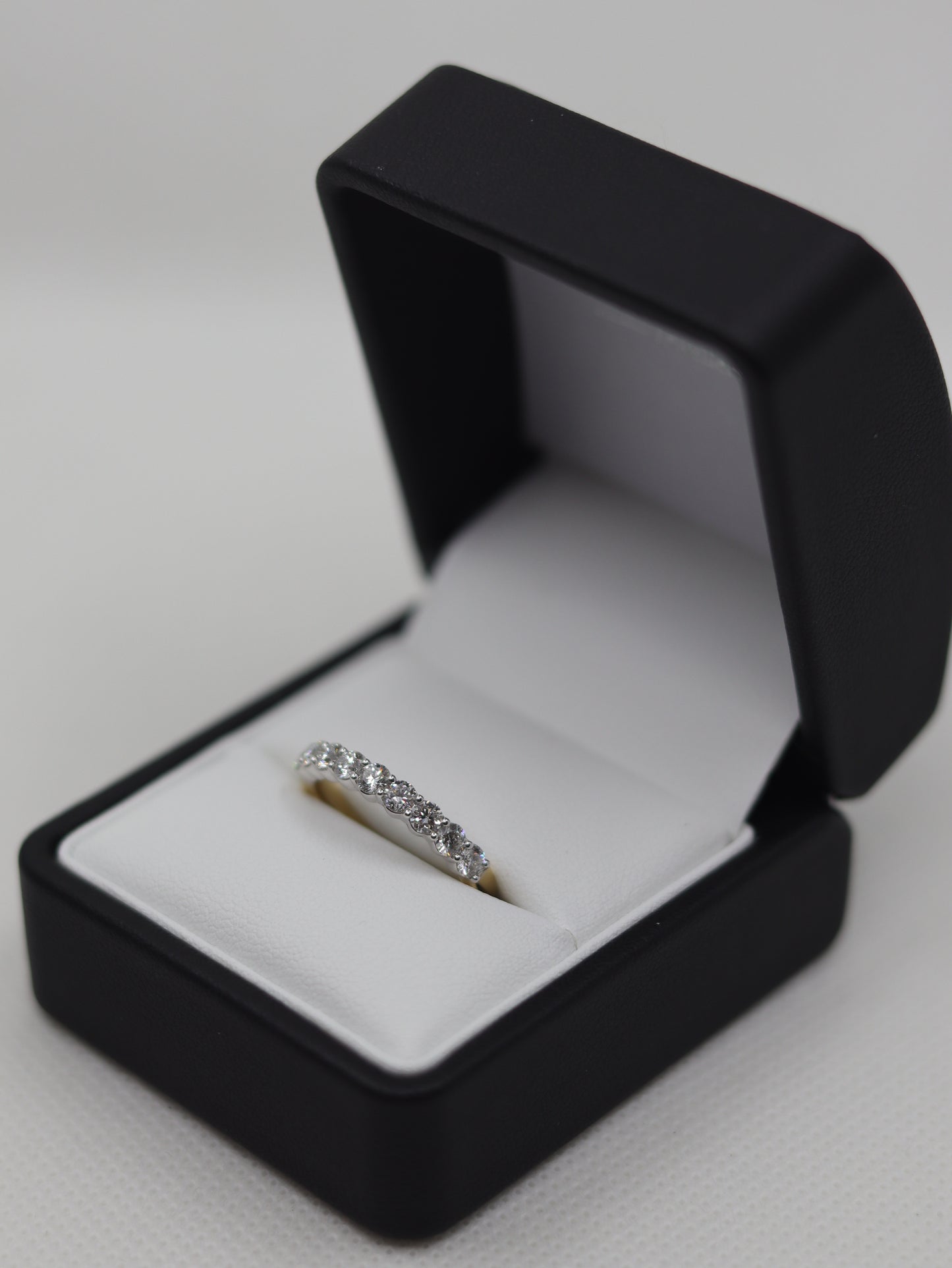 18ct Yellow and White Gold Diamond Eternity Ring