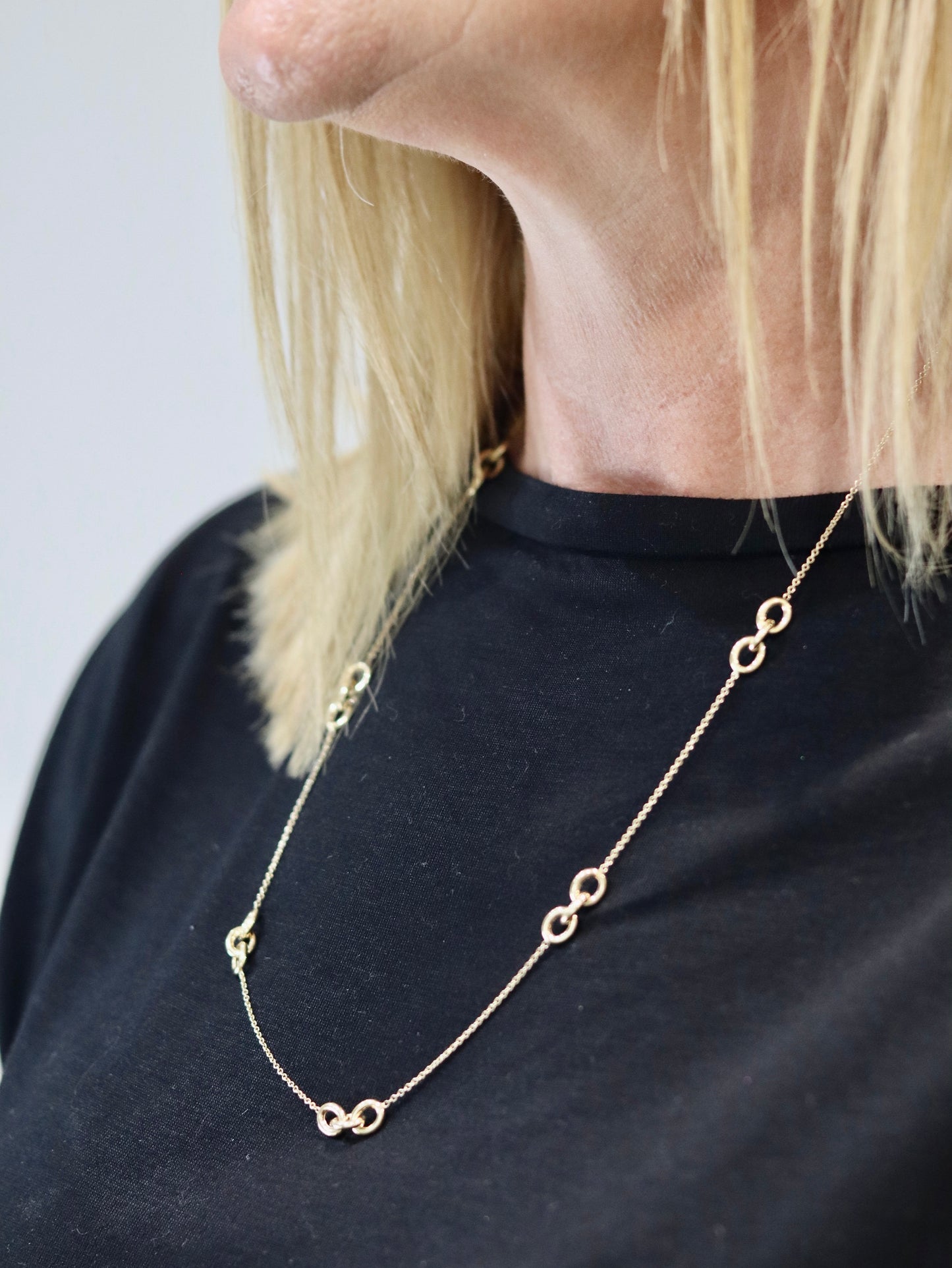 9ct Yellow Trace and Belcher Chain