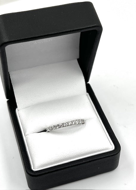 18ct White Gold Diamond Eternity Ring