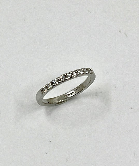 18ct White Gold Diamond Eternity Ring