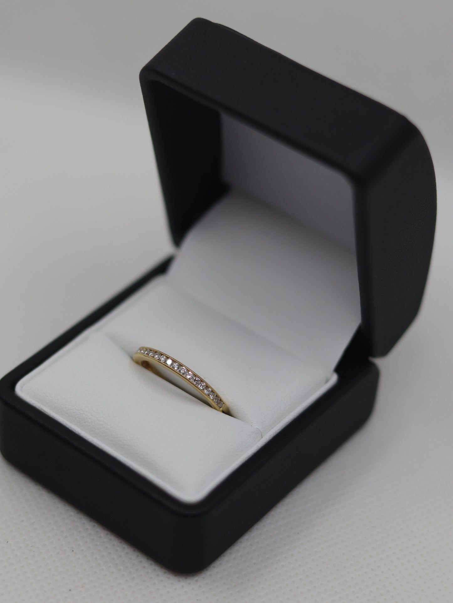18ct Yellow Channel Set Eternity Ring