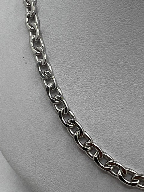 Silver Heavy Trace Chain